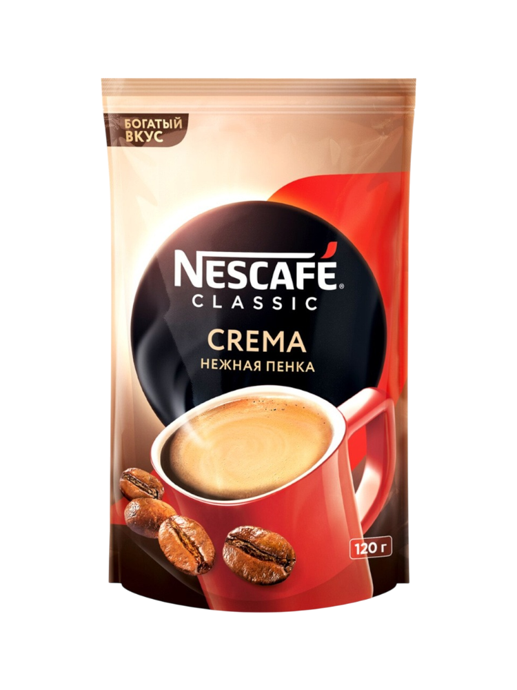 КОФЕ NESCAFE CLASSIC КРЕМ 120Г 